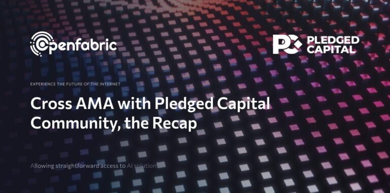 Cross AMA with Pledged Capital Community, the Recap