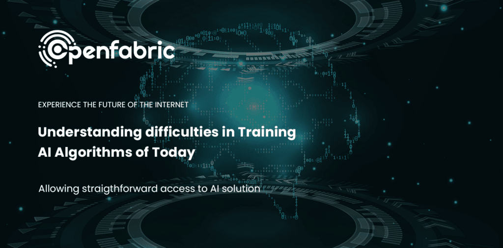 Understanding difficulties in Training AI Algorithms of Today