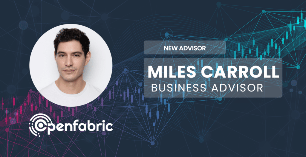 Advisor Announcement – Miles Carroll