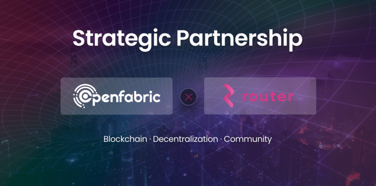 Router Partnership Announcement