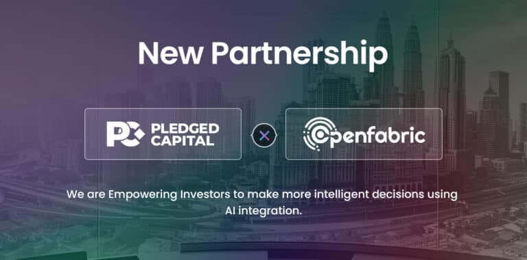 Openfabric announces collaboration with Pledged Capital