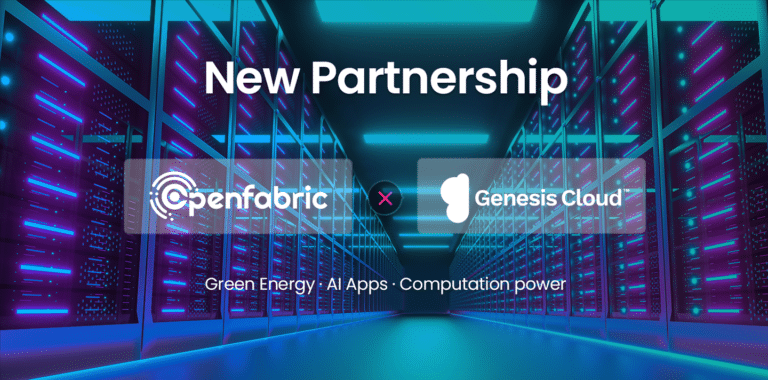 Partnership Announcement: Openfabric partners with Genesis Cloud to offer a robust and sustainable infrastructure for AI developers